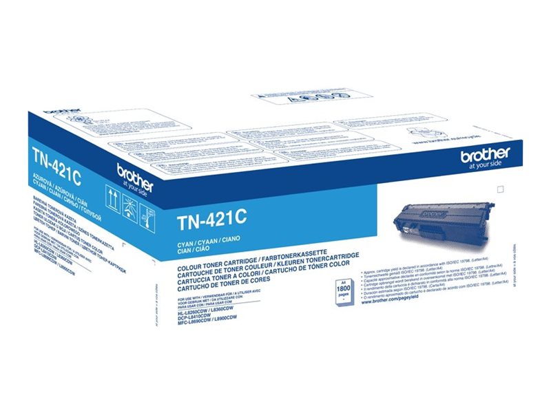 Toner Brother TN-421C cyan (1.800 Seiten n.ISO/IEC 19798)