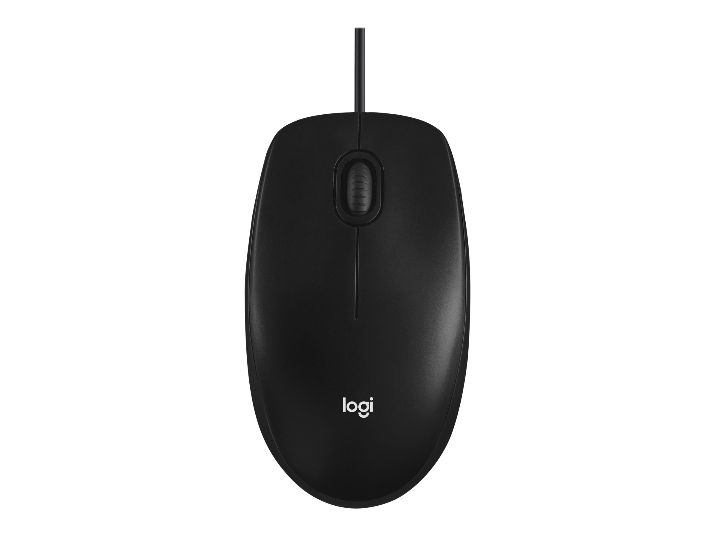 Maus Logitech M100 Dark USB schwarz
