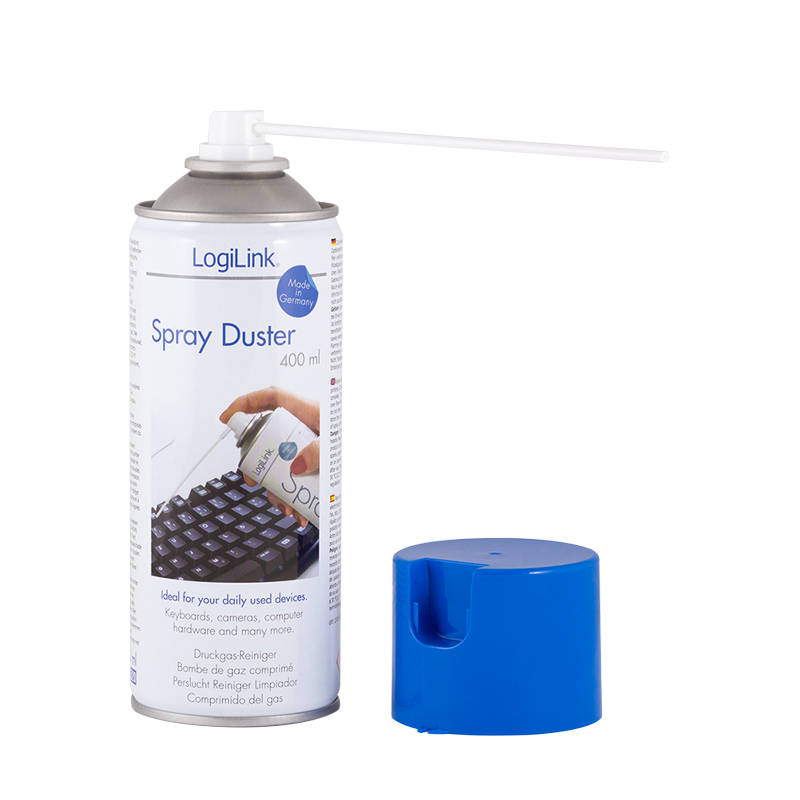 Spray LogiLink Druckluft 400ml zum Entfernen von Staub