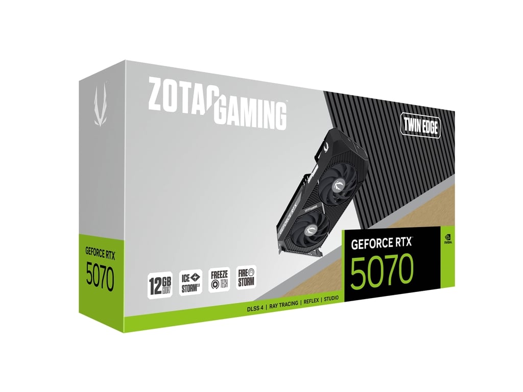 Grafikkarte Zotac GeForce RTX5070 Twin Edge 12GB PCIe
