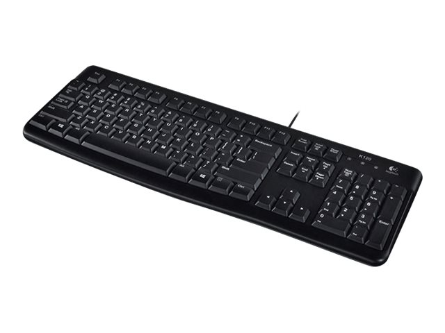 Tastatur Logitech Keyboard K120 USB schwarz