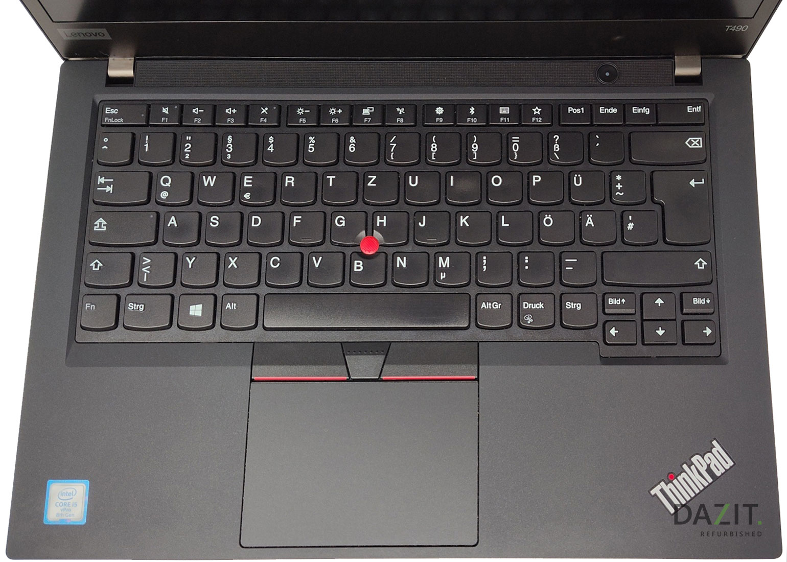 Notebook Lenovo ThinkPad T490 Core i5-8365U 1,60GHz refurb.B