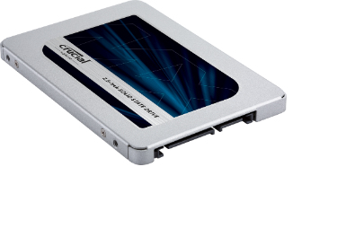 SSD Crucial MX500 2,5-Zoll SATA6Gb/s TLC 500GB