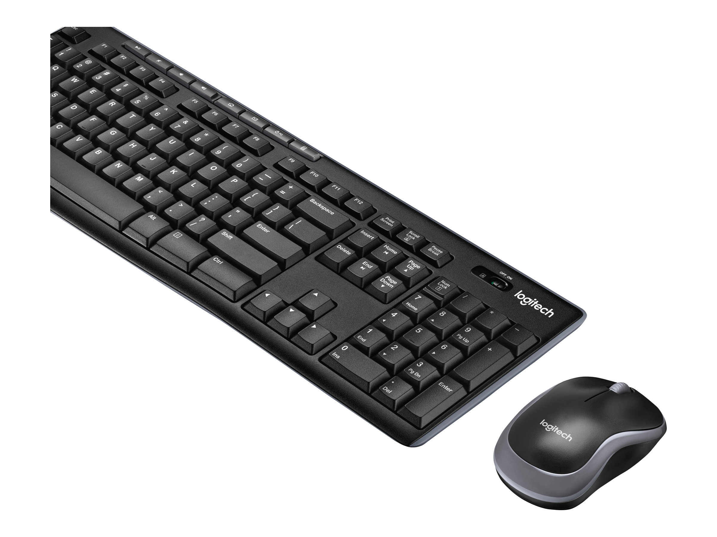 Tastaturset Logitech Wireless Combo MK270 USB schwarz