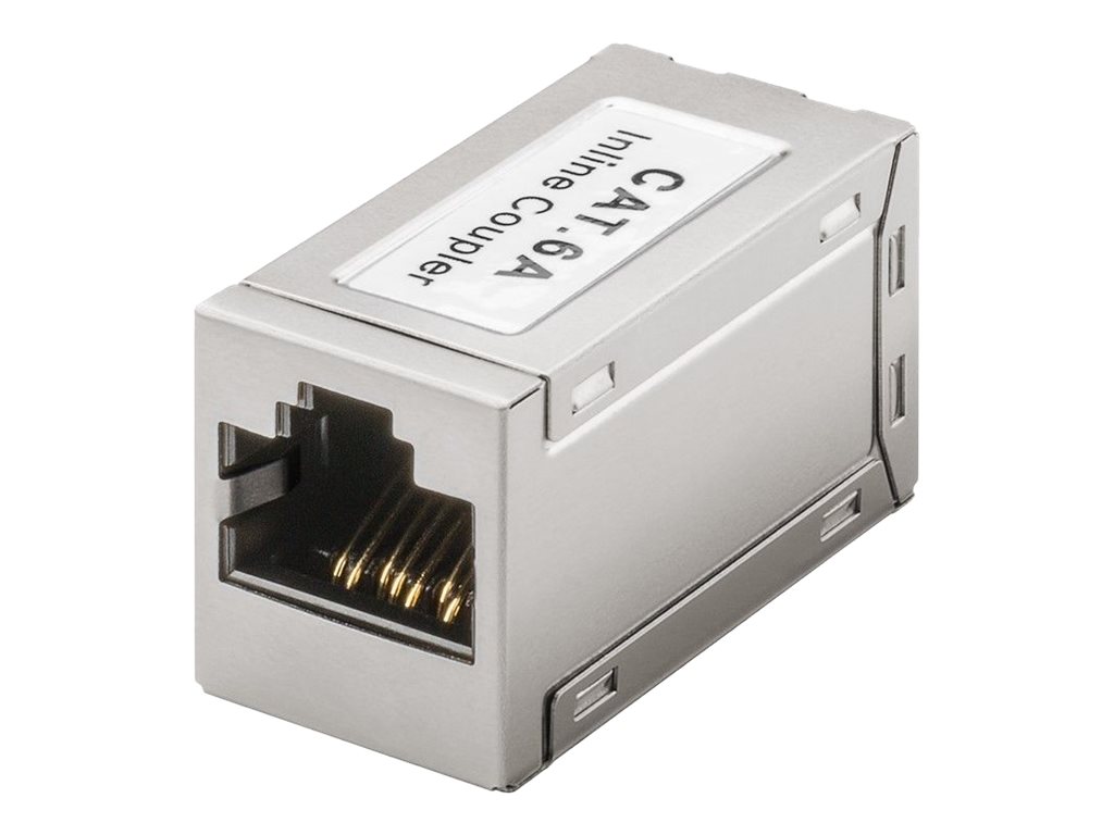 Adapter Goobay Cat6A RJ45 f/f geschirmt