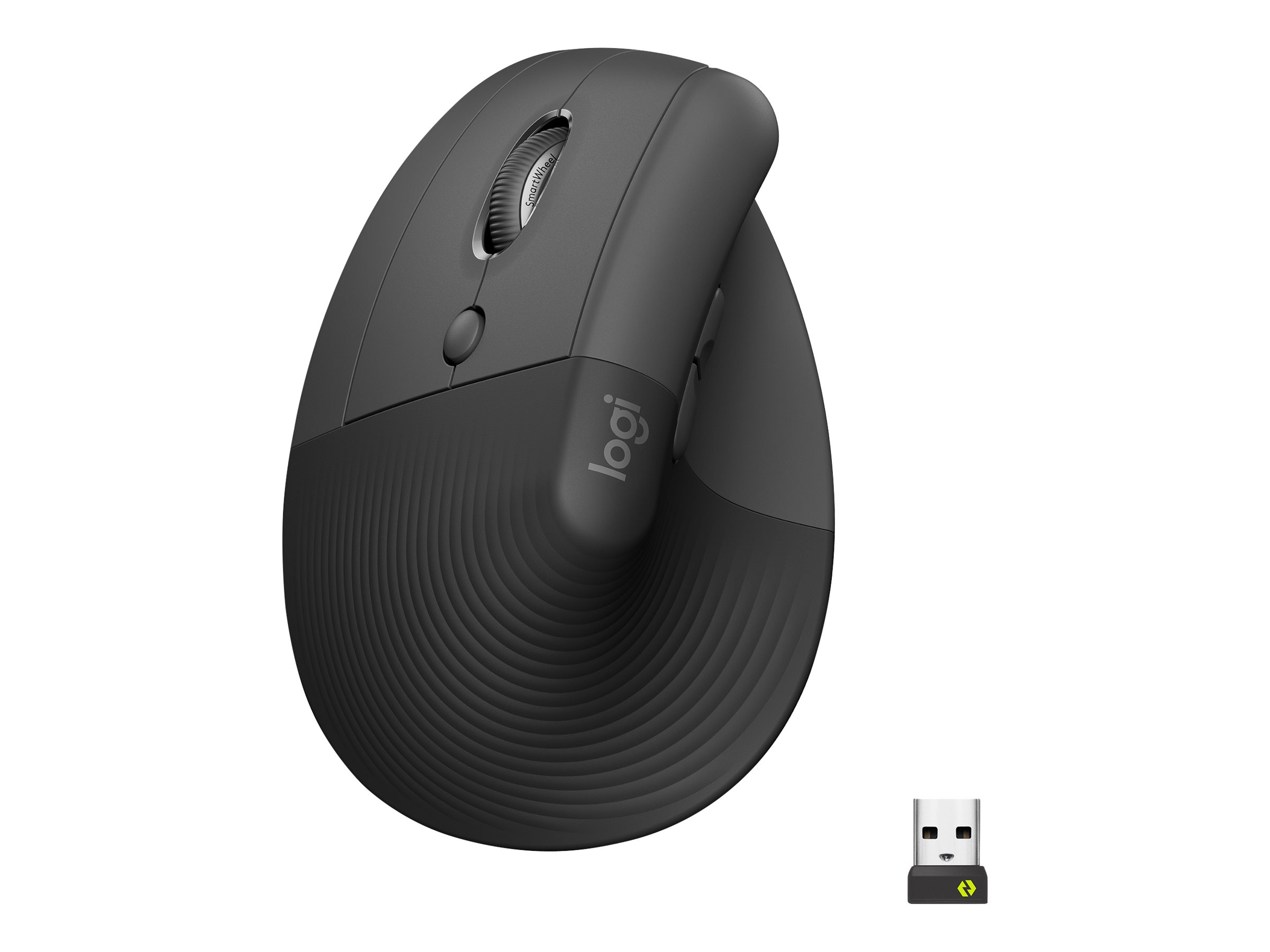 Maus Logitech Lift f. Business Linksh. Bluetooth/Wirel.USB
