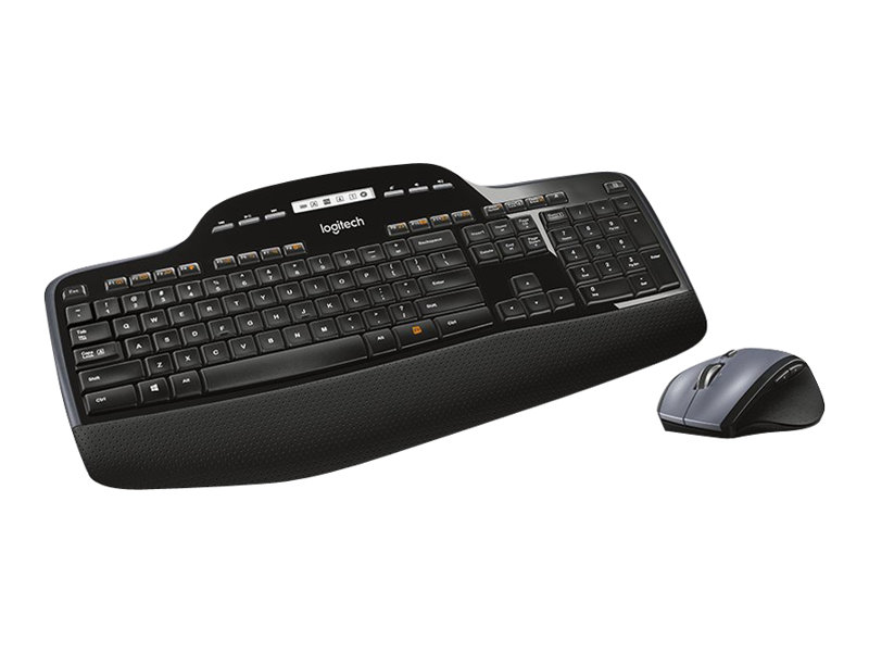 Tastaturset Logitech Cordless Desktop MK710 USB schwarz