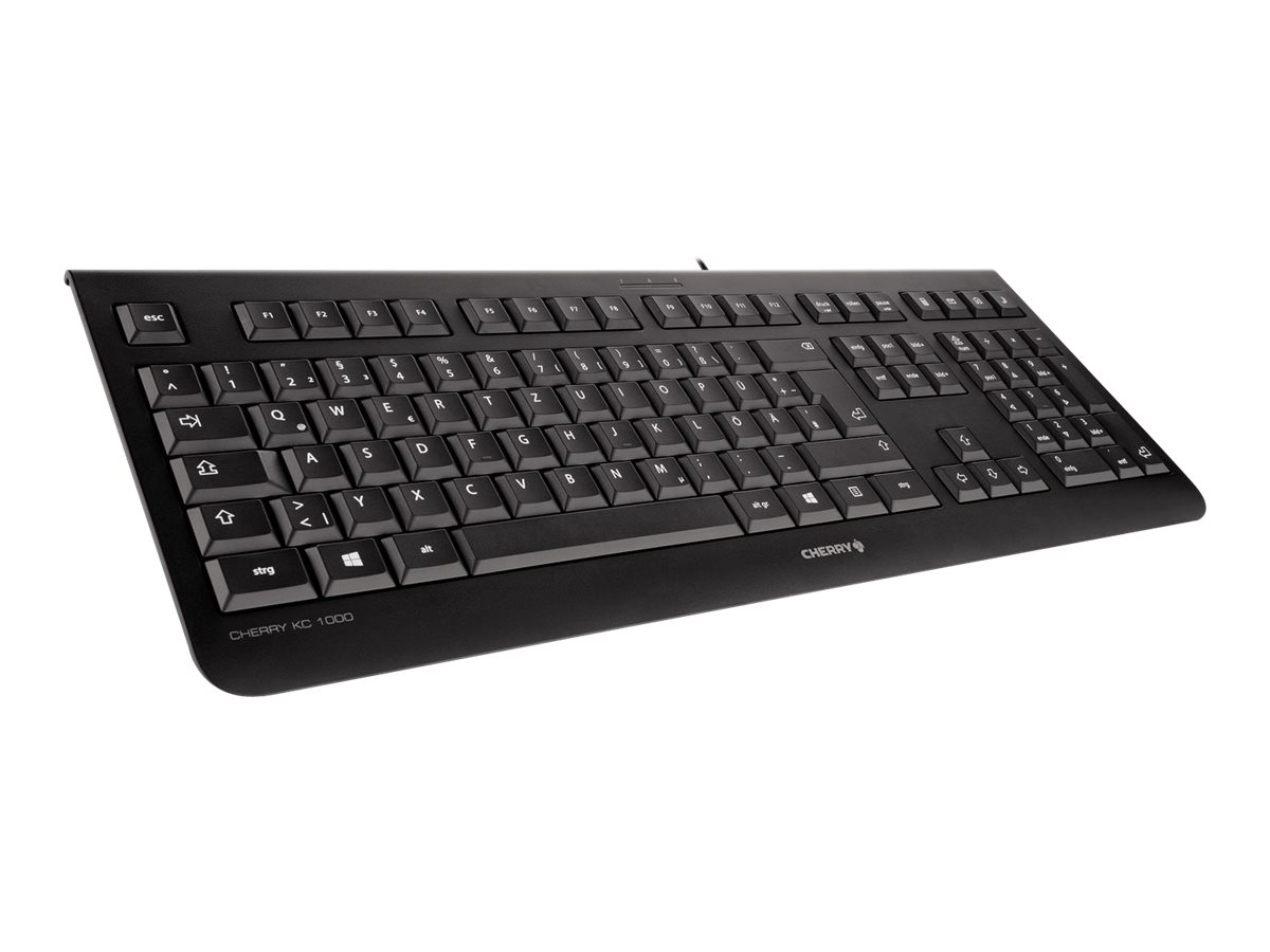 Tastatur Cherry KC-1000 Corded USB schwarz