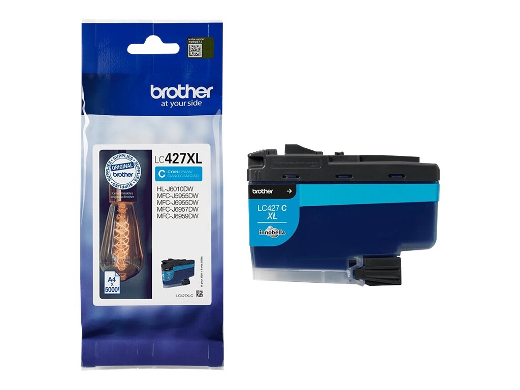 Tinte Brother LC-427XL-C cyan