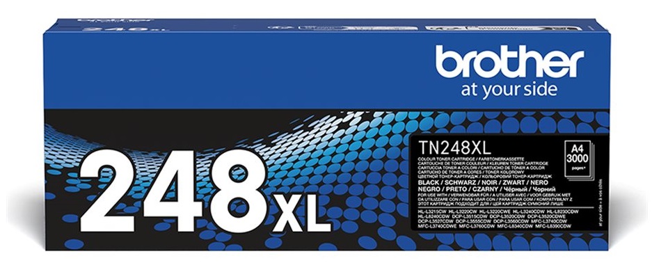 Toner Brother TN-248XLBK schw. (3.000 Seiten n.ISO/IEC 19798)