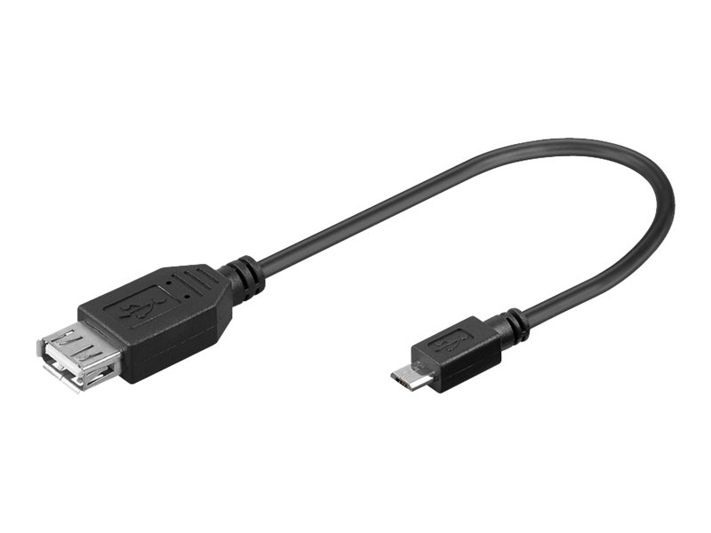 USB-Adapter Goobay USB2.0 B-Micro-m/A-f OTG