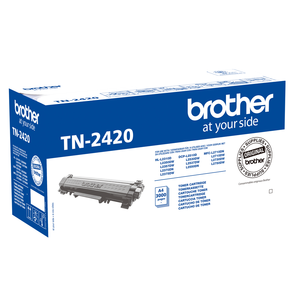 Toner Brother TN-2420 schwarz (3.000 Seiten n.ISO/IEC 19752)