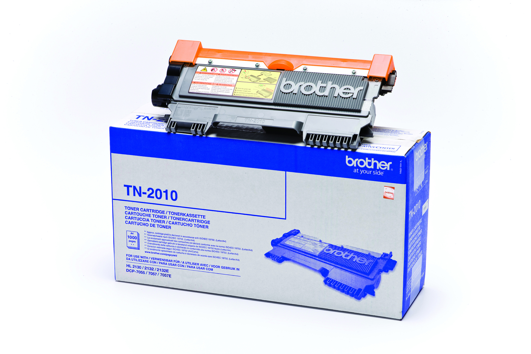 Toner Brother TN-2010 schwarz (1.000 Seiten bei 5% Deckung)