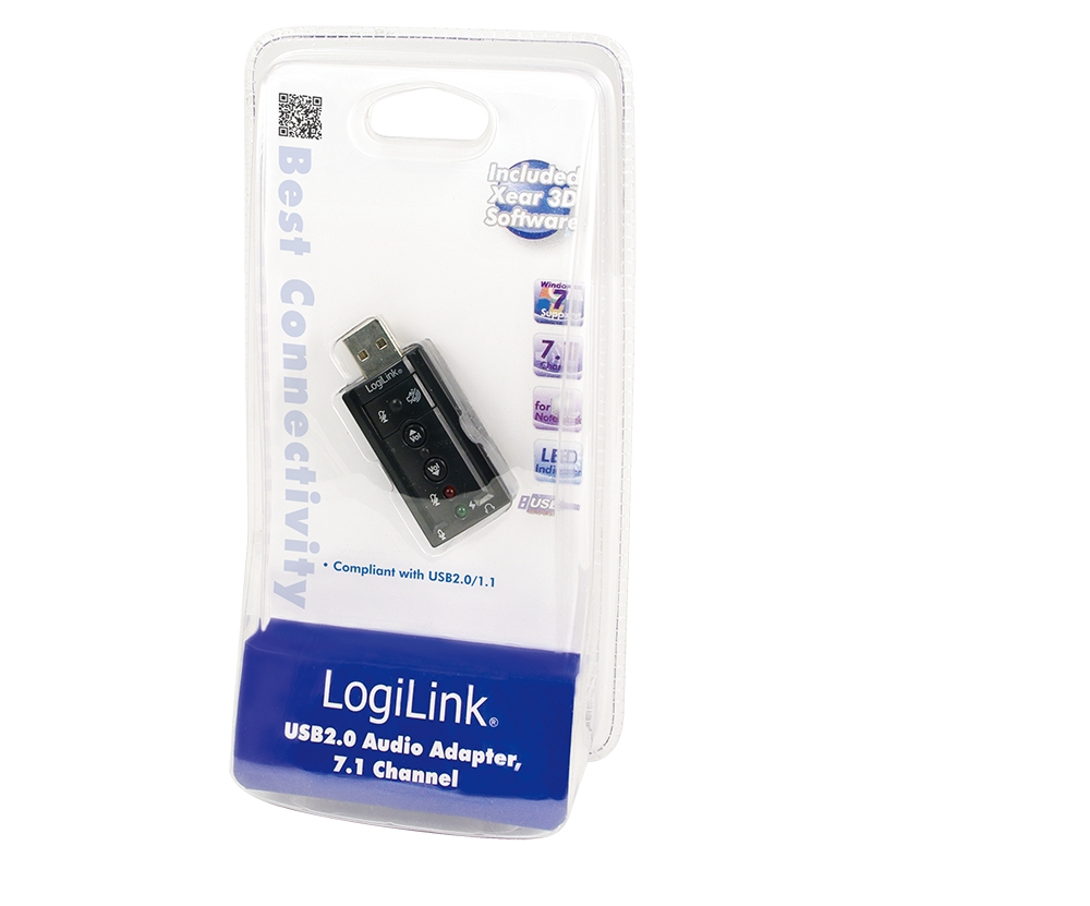 Soundkarte LogiLink Virtual Audio Controller USB