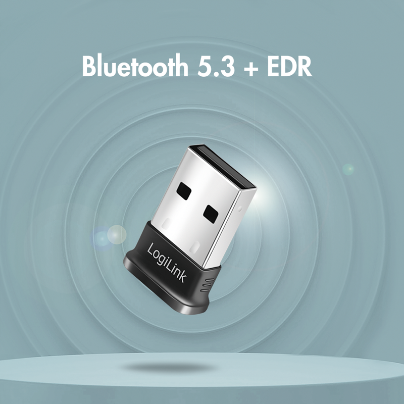 Bluetooth-Adapter LogiLink BTv5.3+EDR USB