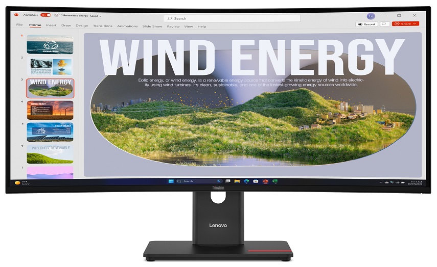 TFT-Monitor Lenovo ThinkVision T34WD-40 86,4cm(34-Zoll) UWQHD