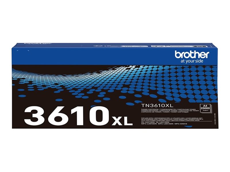 Toner Brother TN-3610XL schw. (25.000 Seiten ISO/IEC 19752)