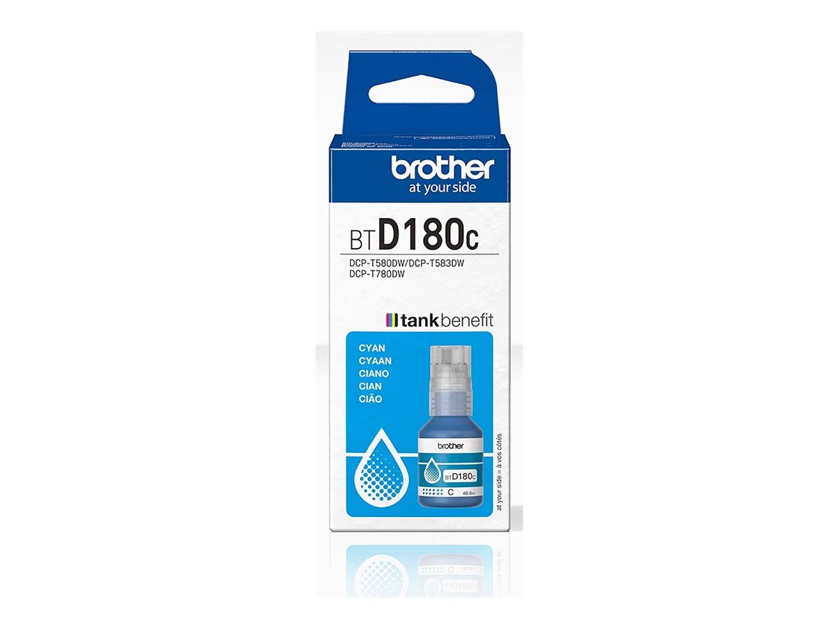 Tinte Brother BT-D180C cyan Flasche