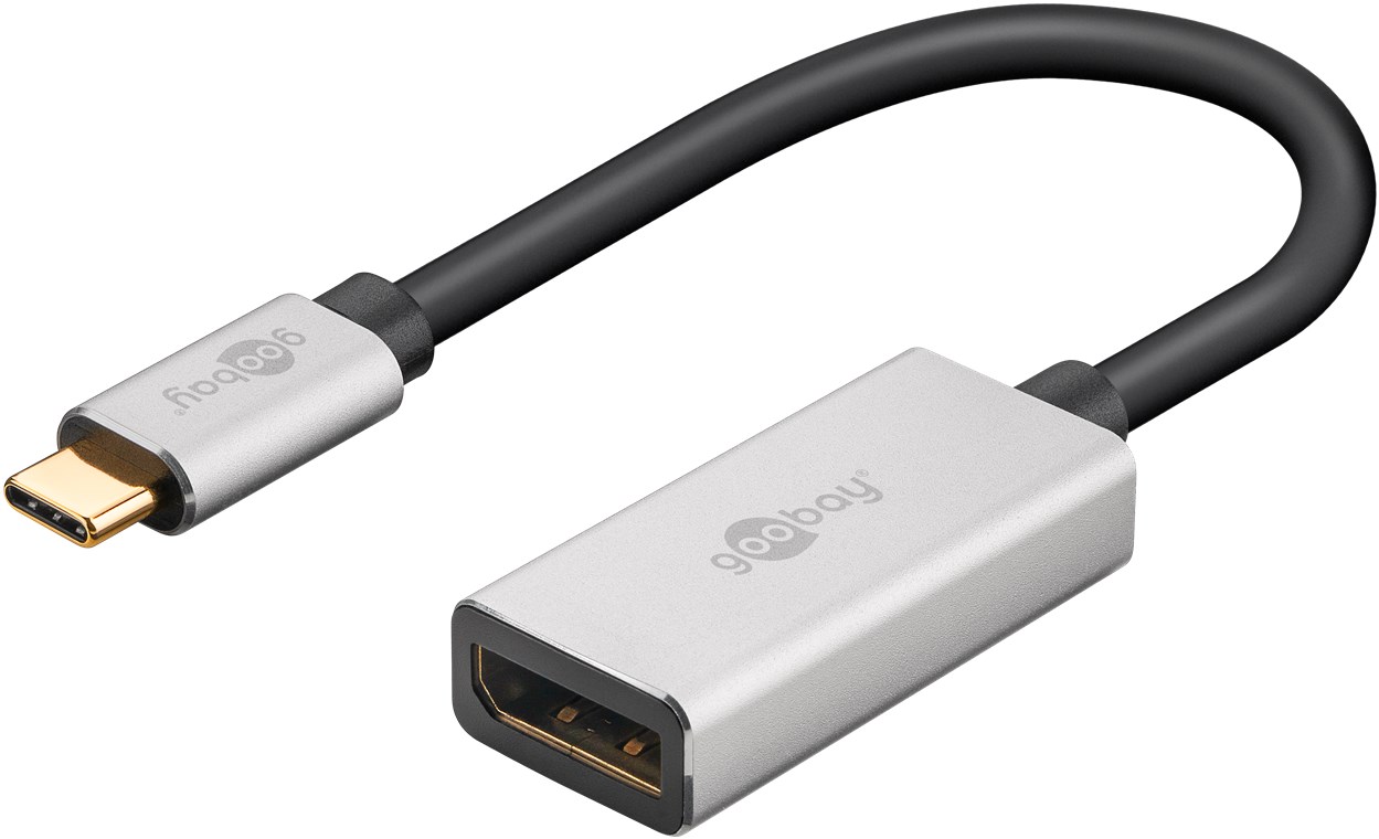 Grafikadapter Goobay USB3.2 Gen1 Type-C-m / DP-f