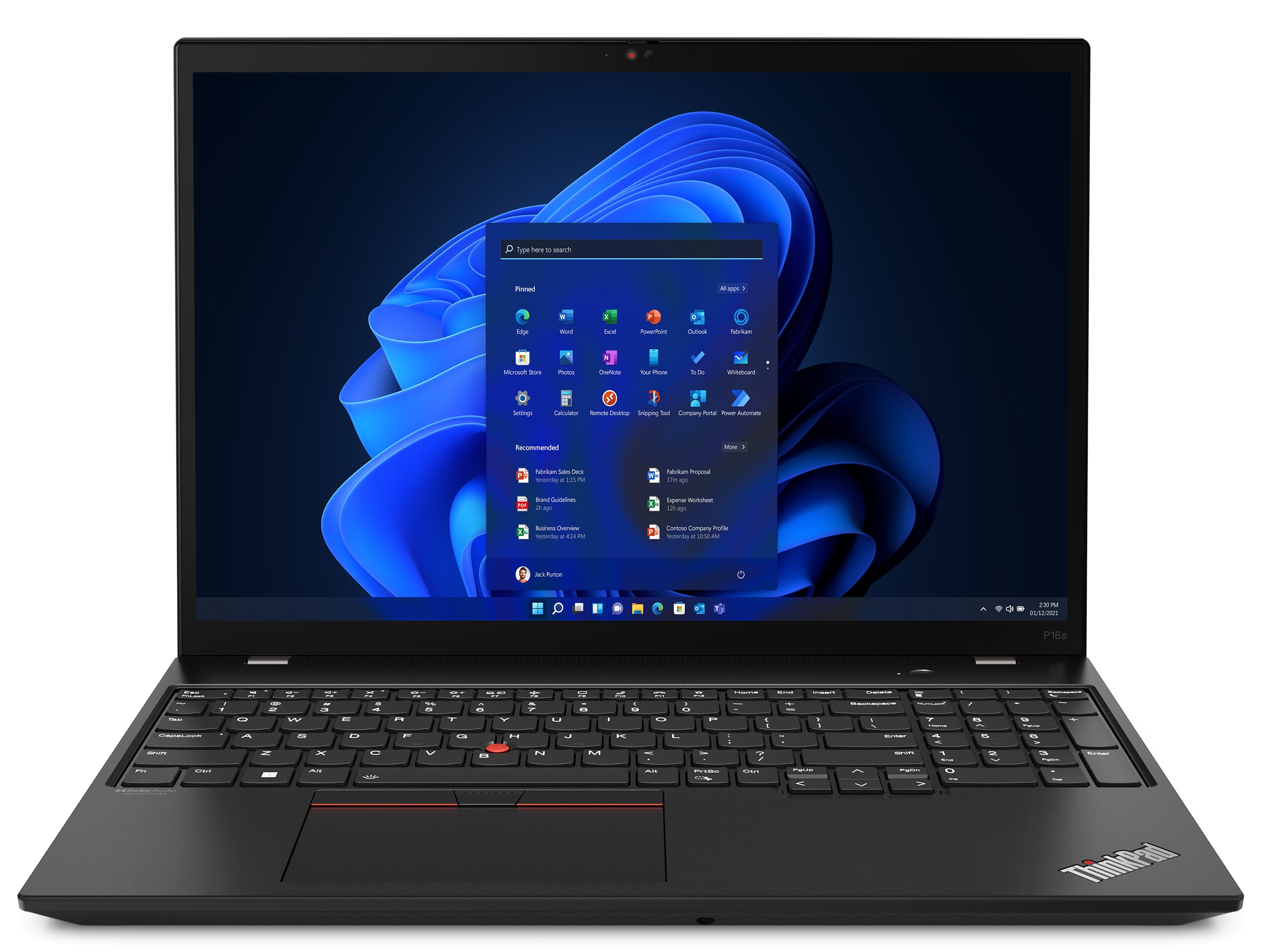 CAMPUS-Book Lenovo ThinkPad P16s G2 AMD Ryzen 7 PRO 7840U