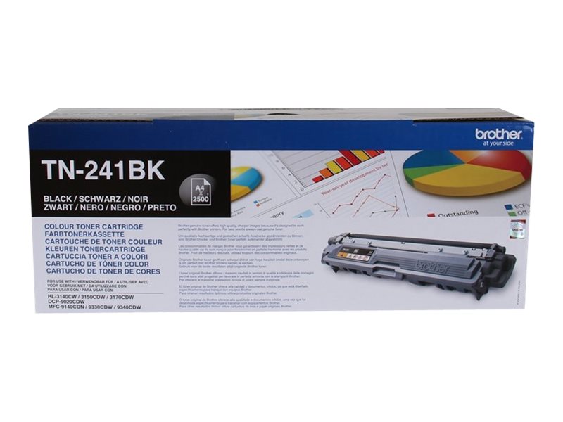 Toner Brother TN-241BK schwarz (2.500 Seiten n.ISO/IEC 19798)