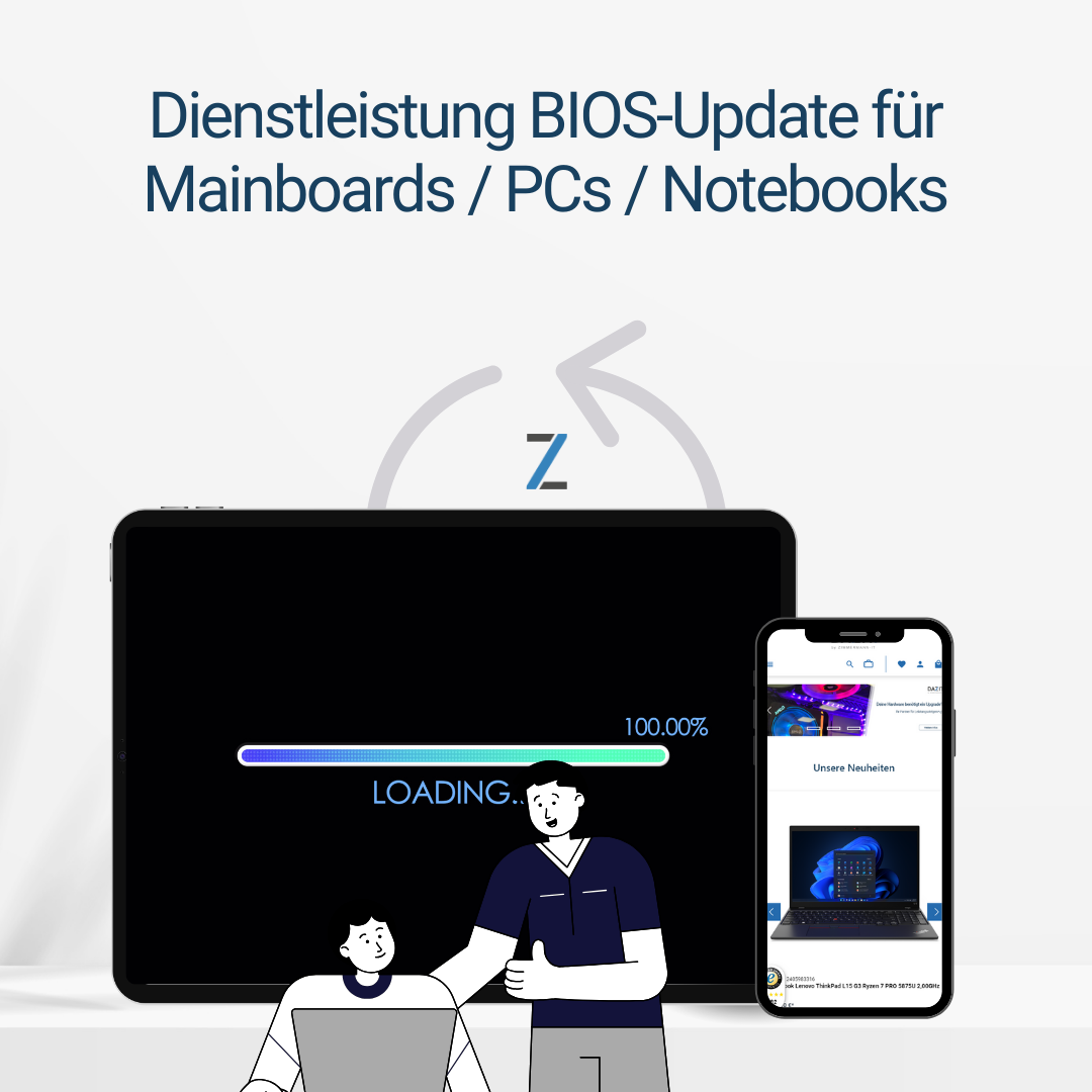 Dienstleistung BIOS-Update für Mainboards/PCs/Notebooks