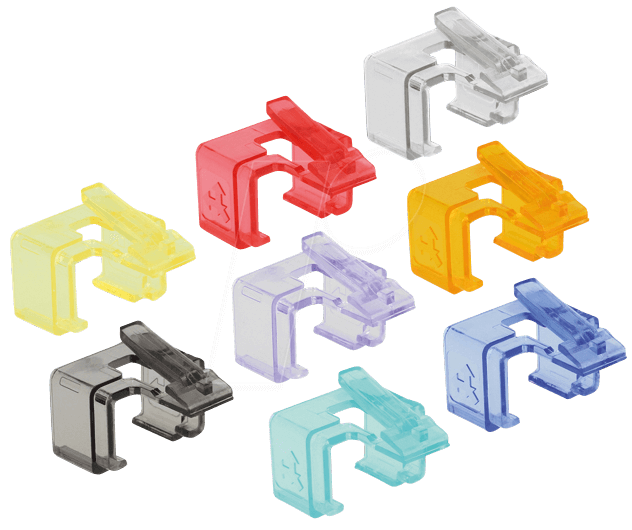 Zubehör DeLock RJ45 Reparatur Clip Starter Set
