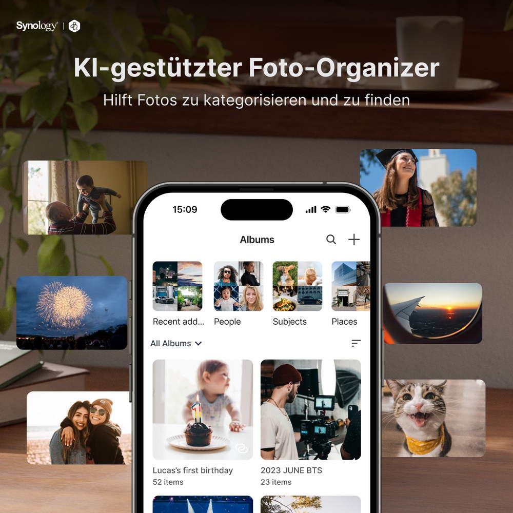 NAS Synology BeeStation 4TB LAN USB3.2 Type-A/Type-C