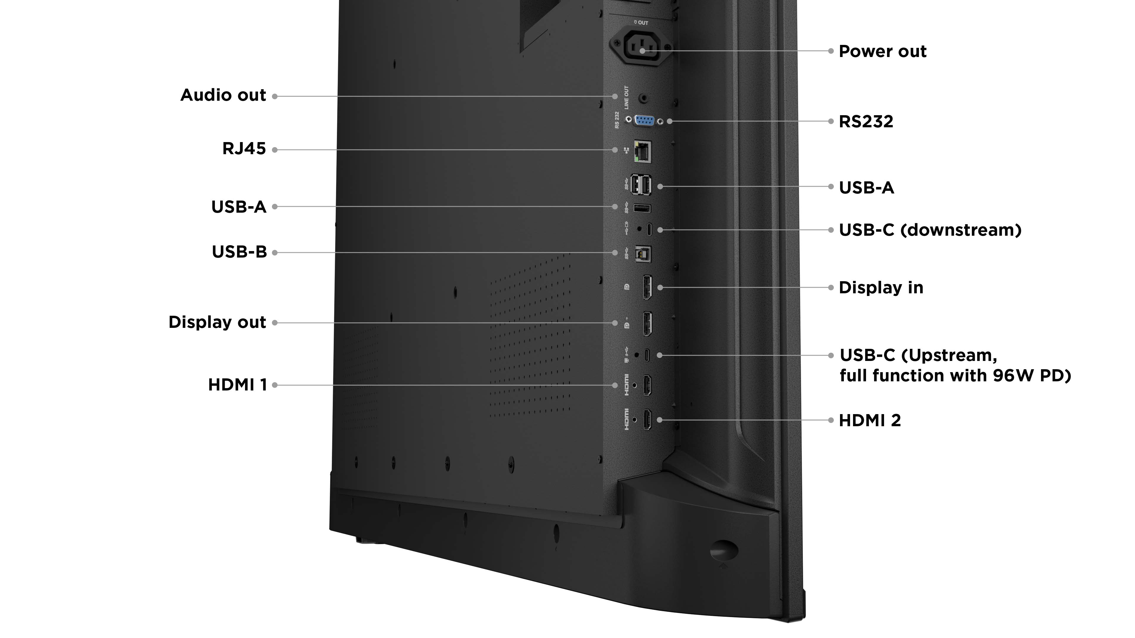 LF-Display Lenovo ThinkVision E65 (65-Zoll) UHD 4K