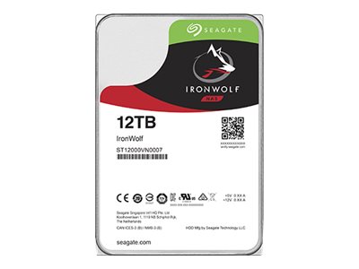 Festplatte Seagate IronWolf 3,5-Zoll SATA 12TB