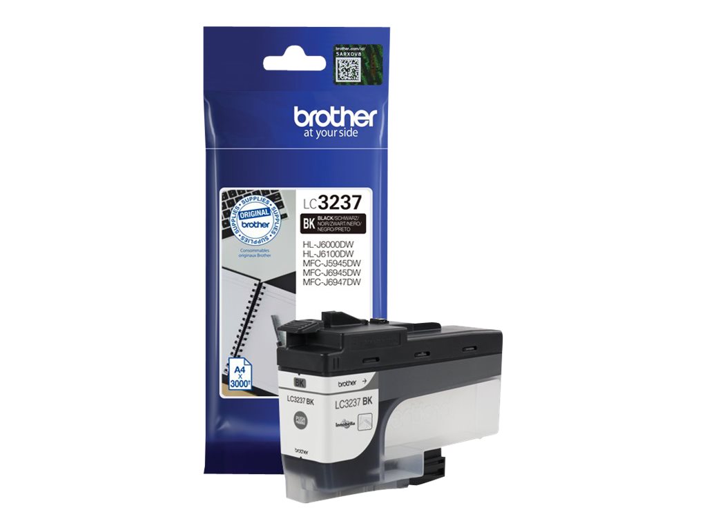 Tinte Brother LC-3237BK schwarz