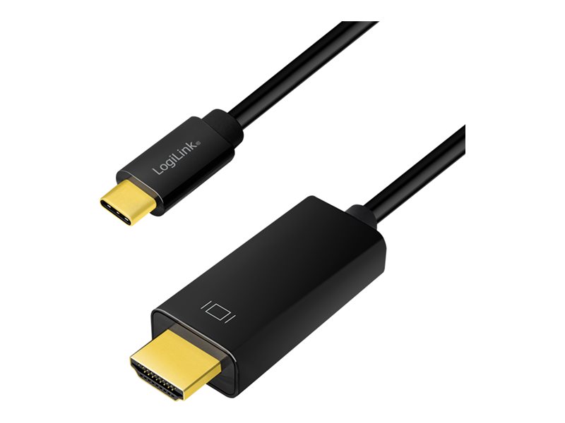 HDMI-Kabel LogiLink USB-Type-C-m/HDMI-m 1,8m