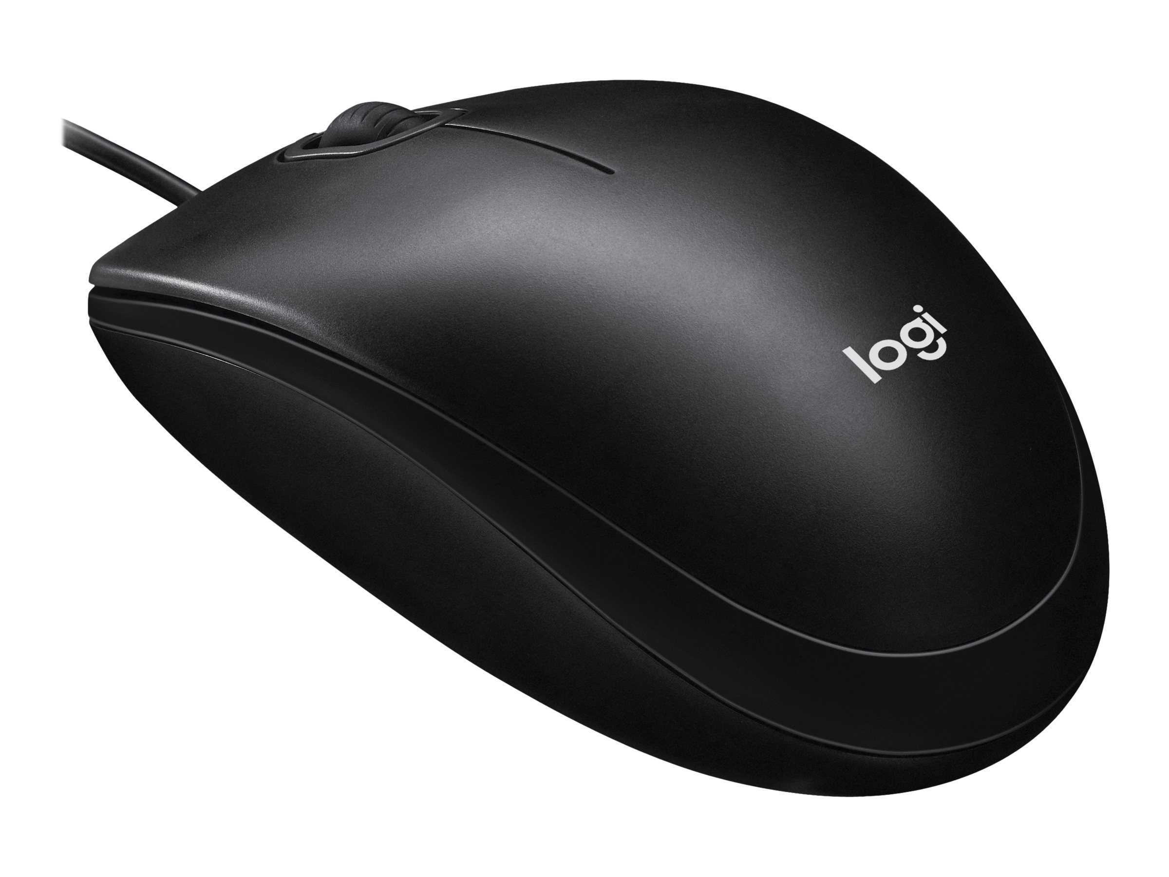 Maus Logitech M100 Dark USB schwarz