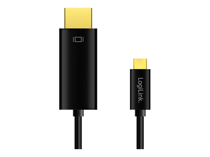 HDMI-Kabel LogiLink USB-Type-C-m/HDMI-m 1,8m