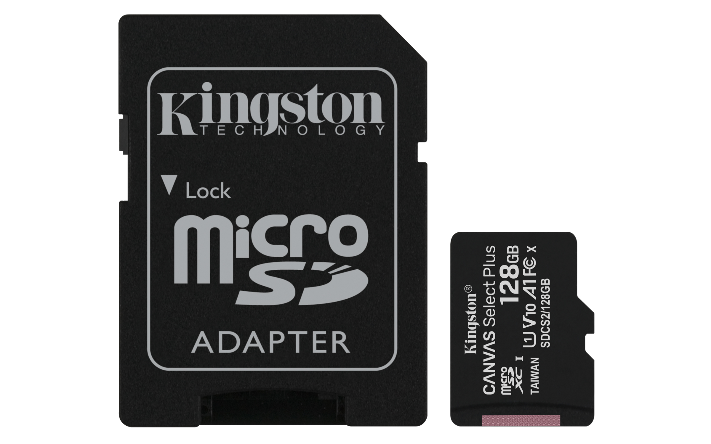 microSDXC-Card Kingston Canvas Select Plus 128GB Class10