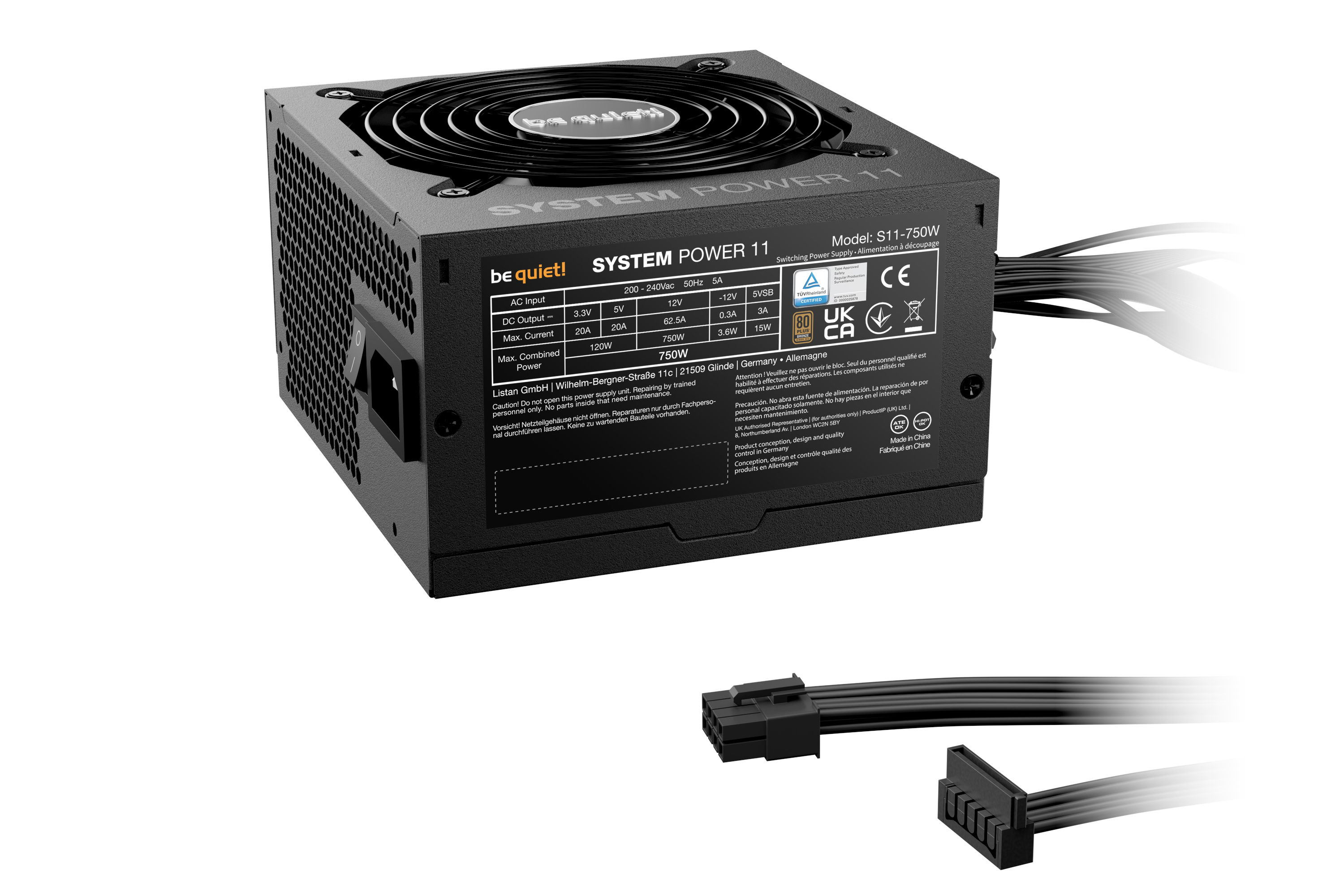 ATX-Netzteil BeQuiet System Power 11 750Watt