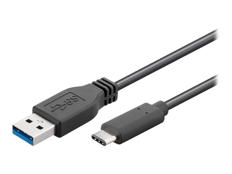 USB-Kabel Goobay USB3.2 Gen1 A-m/Type-C-m 0,5m 15W