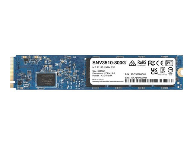 SSD Synology SNV3410 2280 M.2 PCIe3.0 x4 NVMe 800GB