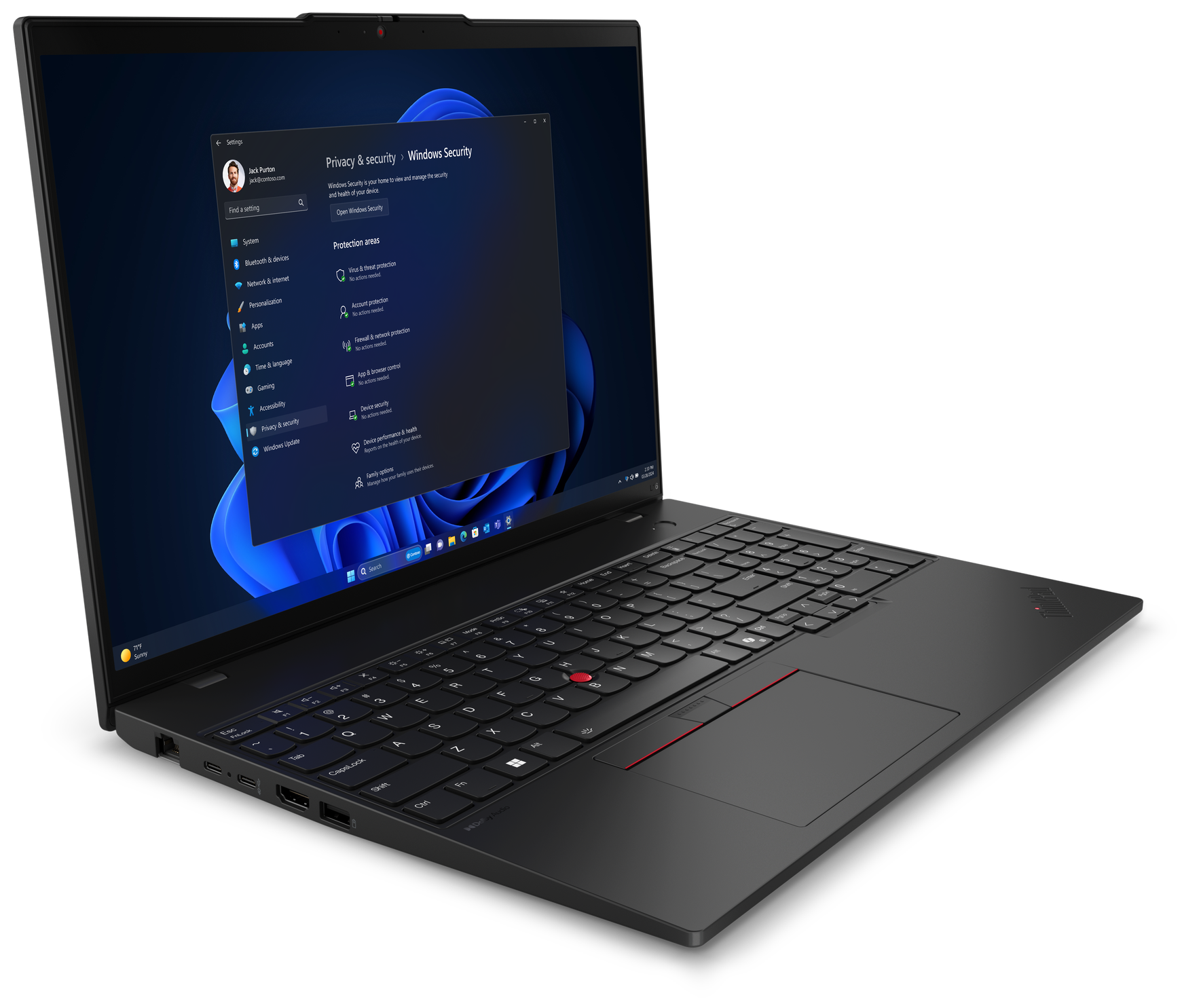 Notebook Lenovo ThinkPad L16 AMD Ryzen 5 PRO 7535U 2,90GHz