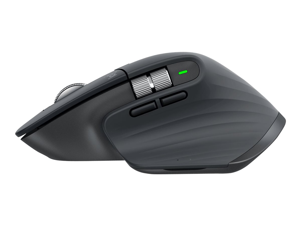 Maus Logitech MX Master 3S USB/Bluetooth schwarz/grau
