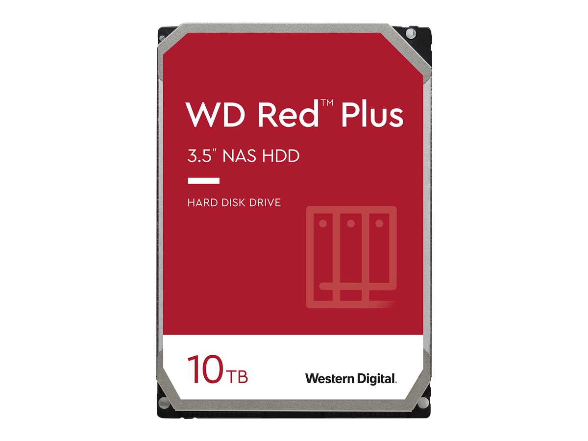 Festplatte WD Red Plus 3,5-Zoll SATA 10TB