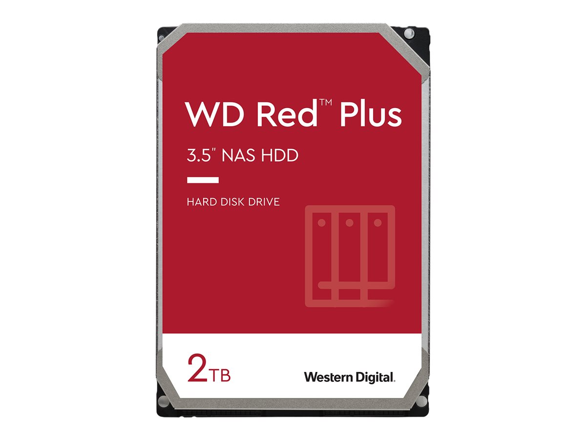 Festplatte WD Red Plus 3,5-Zoll SATA 2TB