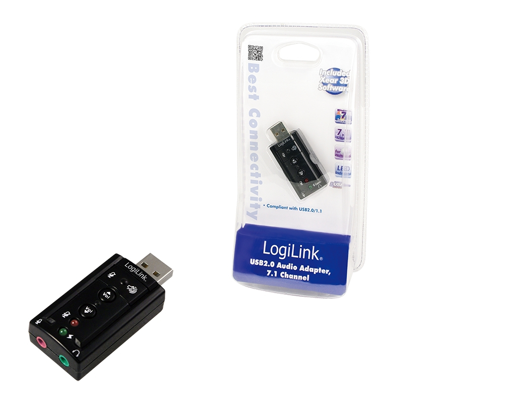 Soundkarte LogiLink Virtual Audio Controller USB