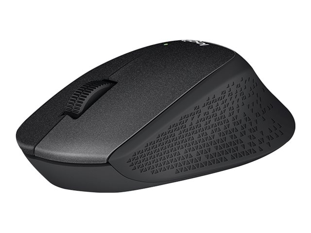 Maus Logitech Wireless Mouse M330 Silent schwarz USB