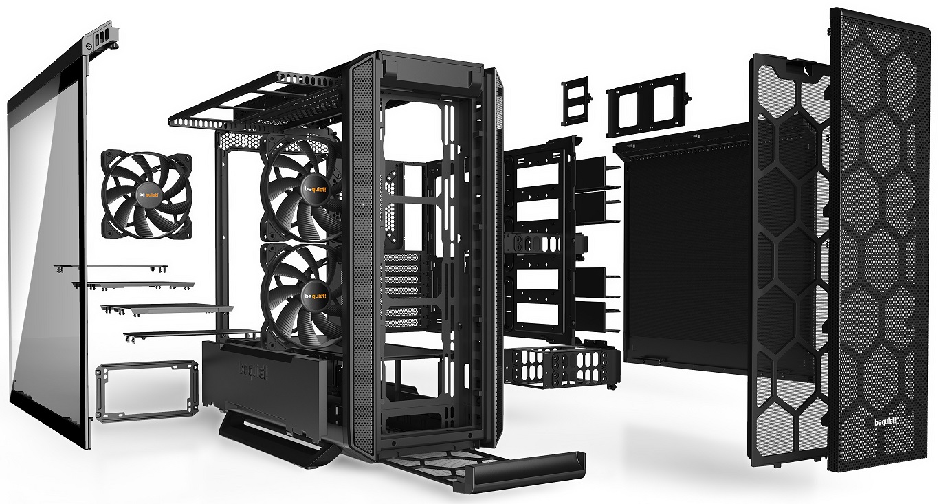 Gehäuse BeQuiet SilentBase 802 Miditower ATX Window schwarz