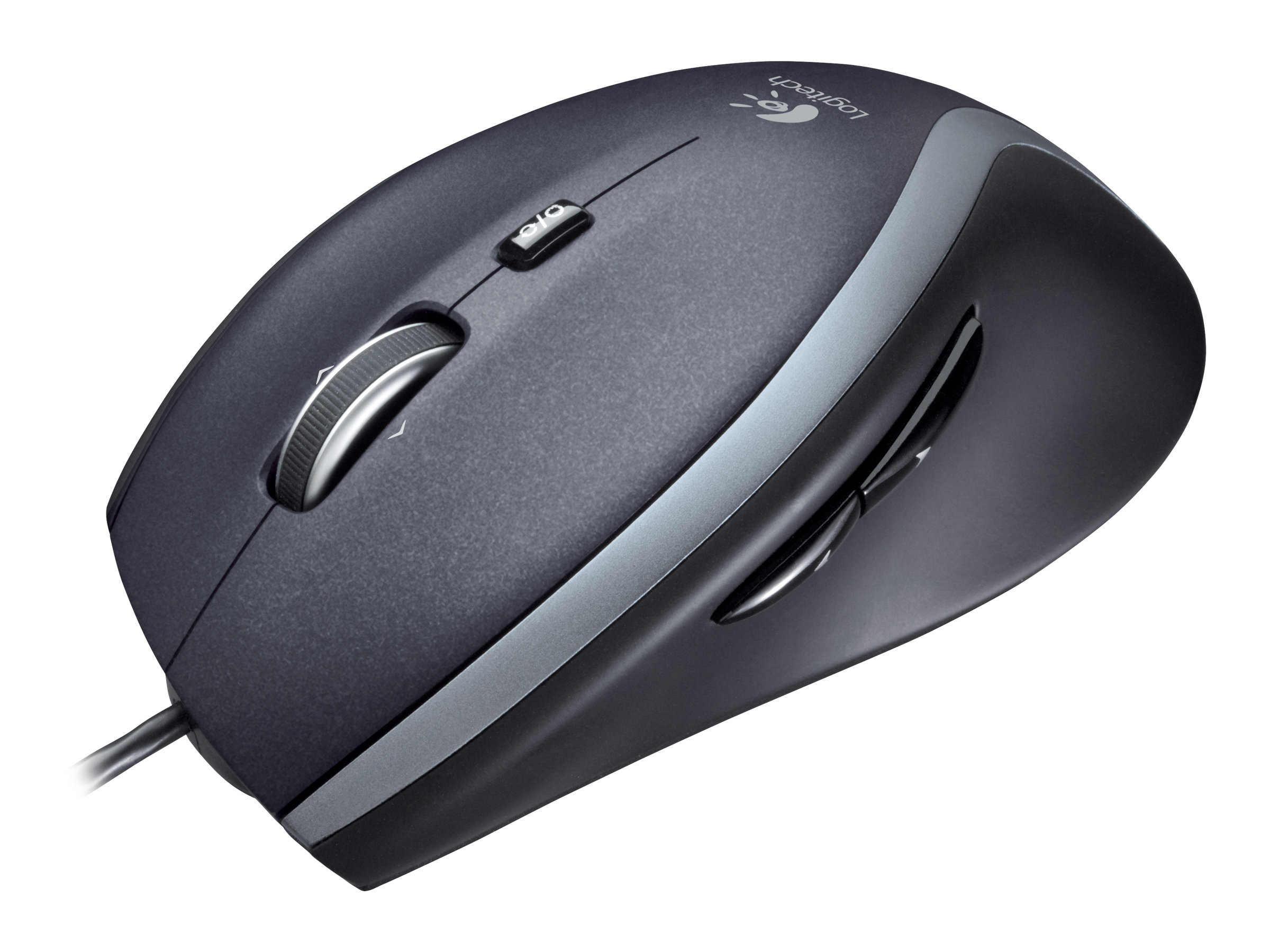 Maus Logitech Corded Mouse M500 USB schwarz/grau