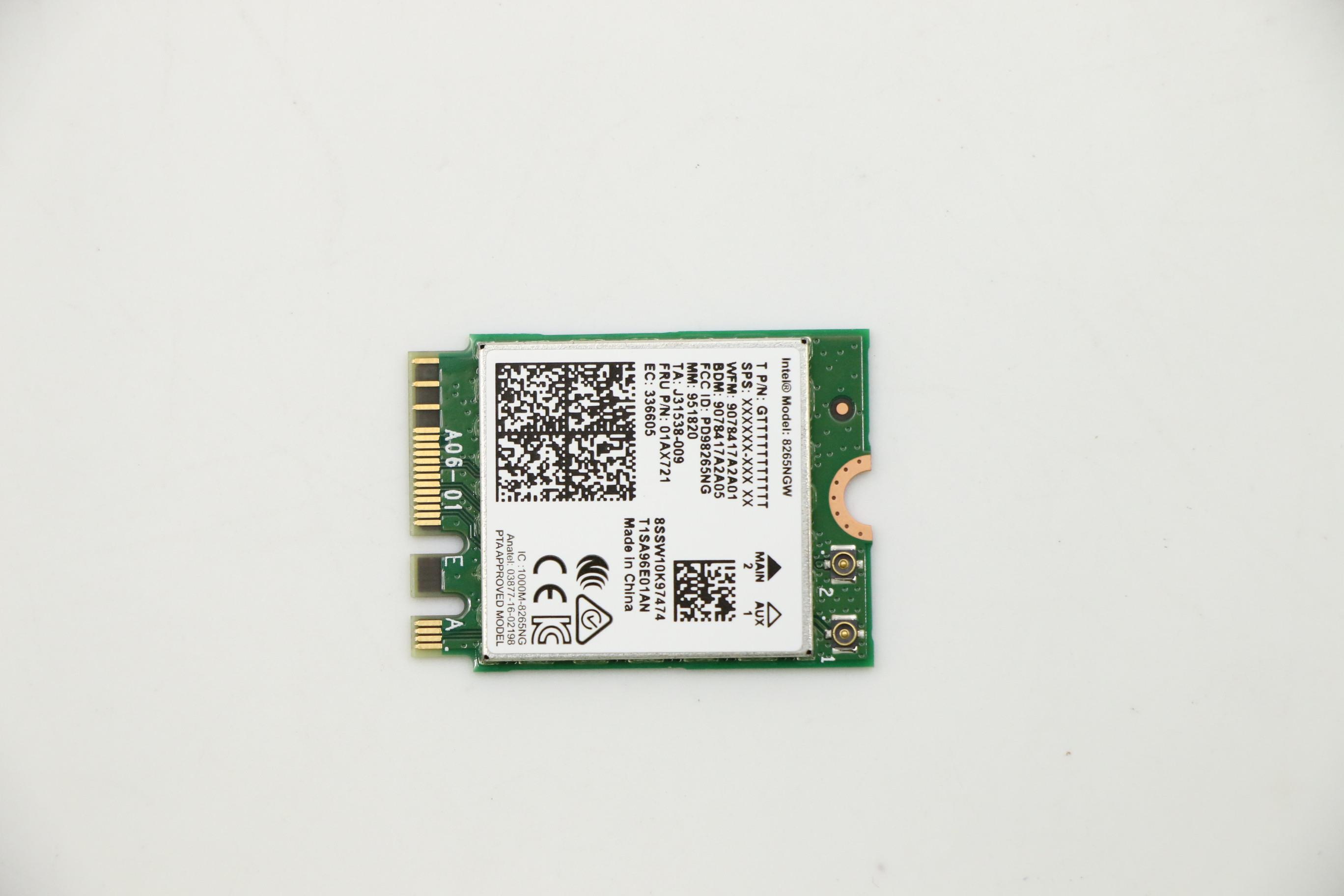 Ersatzteil Lenovo WLAN-Adapter M.2 2230 WiFi 5 + BT4.0, ref.A
