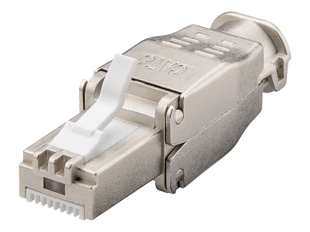 Stecker Goobay RJ45 CAT6 werkzeugfreie Montage