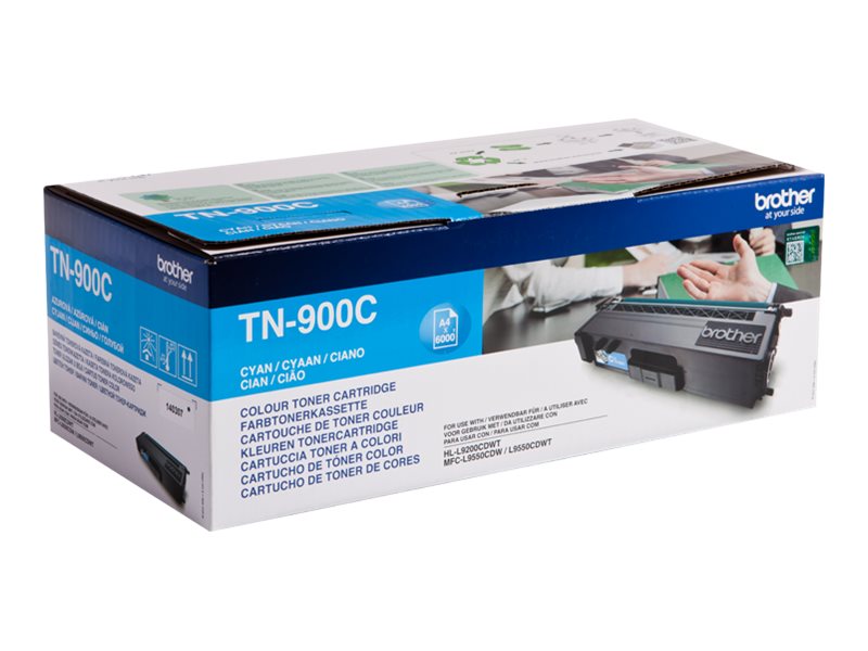 Toner Brother TN-900C cyan (6.000 Seiten n.ISO/IEC 19752)