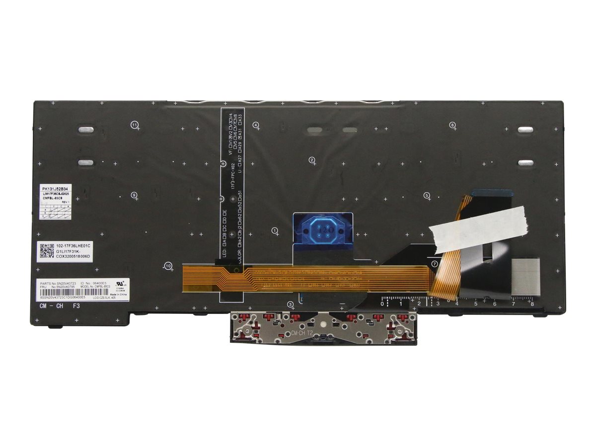 Ersatzteil Lenovo Tastatur f. E480/L380/L480/T480s